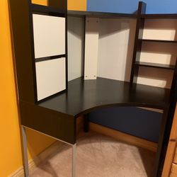 IKEA micke corner desk workstation