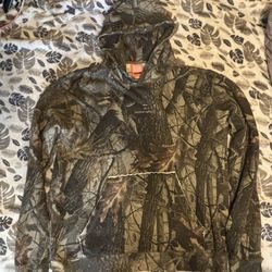 Large Dark Camo Hoodie 