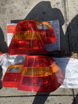 OEM BMW Amber Taillights 