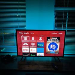 32” TCL Roku Smart TV with Backlight