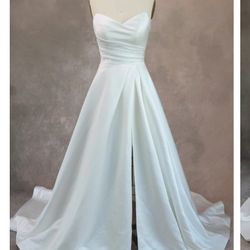 White formal dress (Size 10)