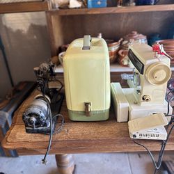 3 Sewing Machines 1 Antique 2  Vintage