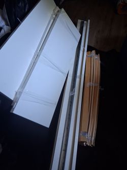 Complete twin bed for trade. All screws are present.