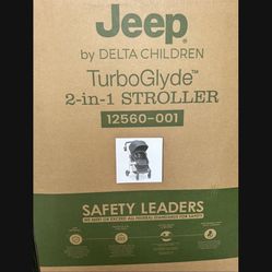 Jeep TurboGlyde 2 In Stroller/ Jeep/ Stroller/ Kids/ Baby/ Travel/ Walking/ New
