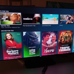 Big 65 Inch Smart Samsung With Remote Works Perfect 180 Cash