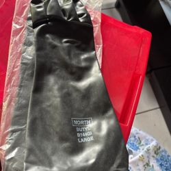 Industrial North BUTYL B144GI LARGE CHEMICAL RESISTANT GLOVES I HAVE THREE SETS