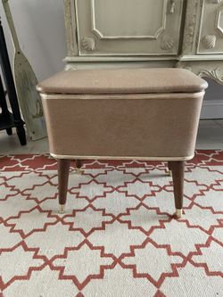 Mid Century Modern Footstool
