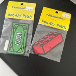 Iron On Patches LEGO pieces