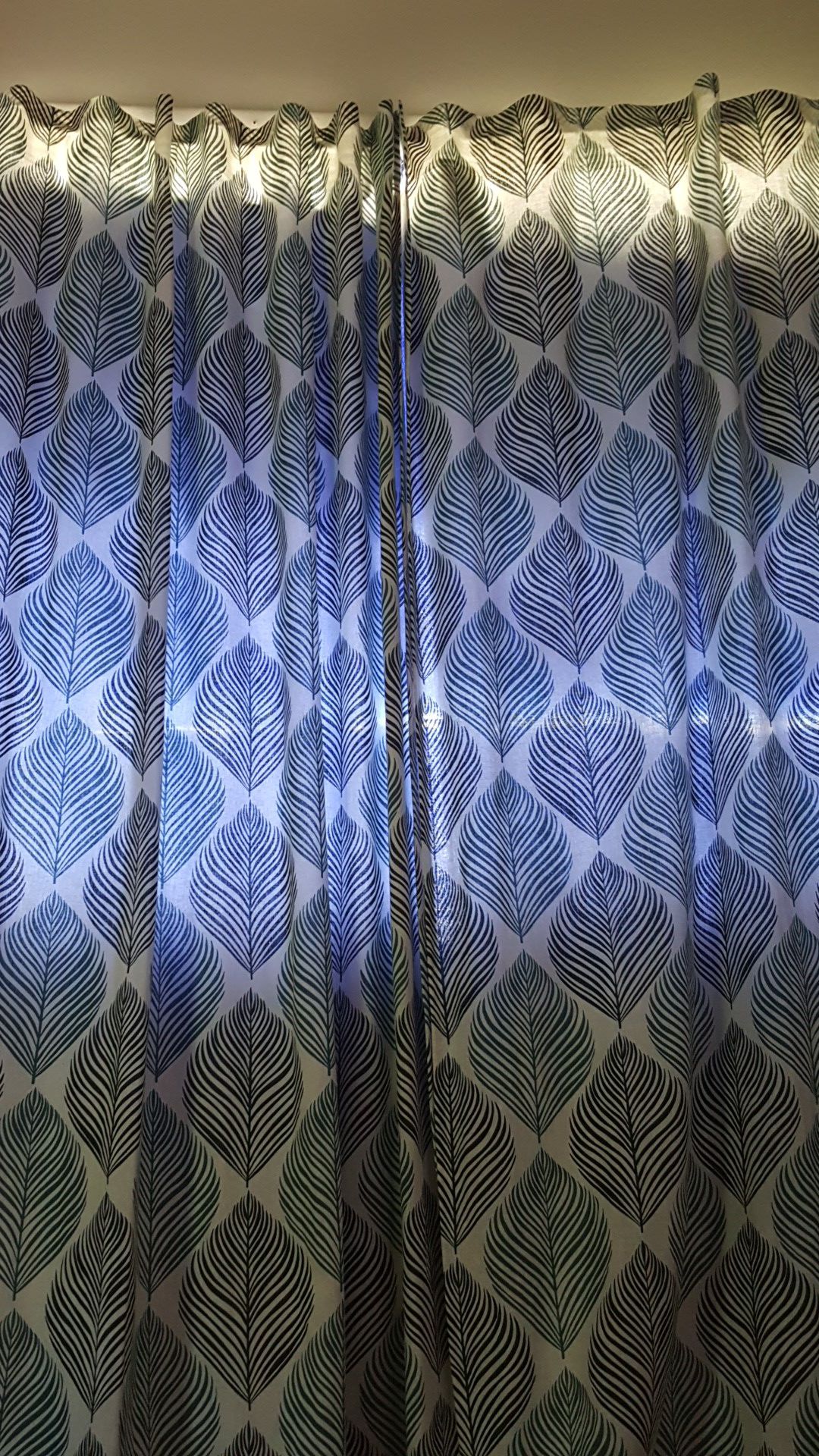 Door curtain Ikea around 10 ft height