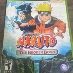 Naruto: The Broken Bond (Microsoft Xbox 360, 2008) CIB COMPLETE