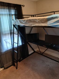 Twin loft bunkbed