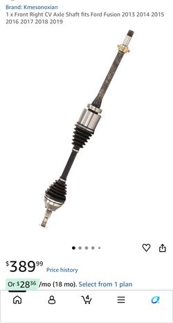 Ford fusion right Cv axle