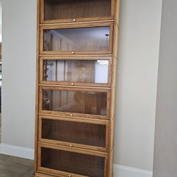 Oak Barrister / Lawyer's Bookcase