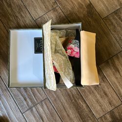 pink gucci floral sandals size 10 womens