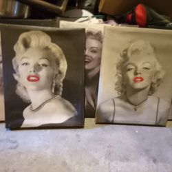 Marilyn Monroe Canvas Portrait Art Home Decor 