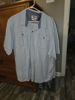 Mens Wrangler Short Sleeve Shirt 