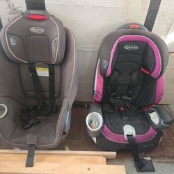 4  Toddler Graco  Car Seats