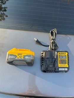 Dewal 20v batería power pack 8.0ah y cargador $120