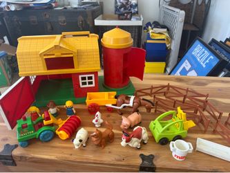 1981 play world farm set