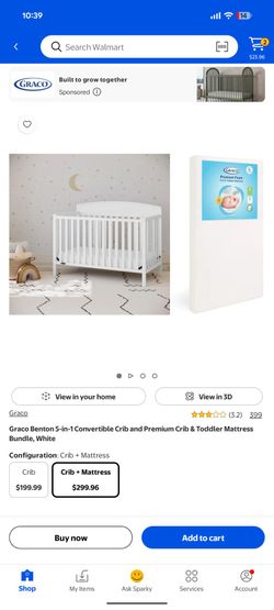 Graco benton convertible crib