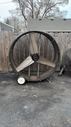 Huge Portable Fan With Wheels