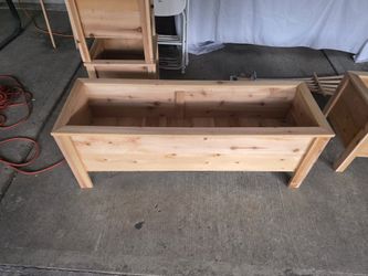 Large Cedar Planter Box