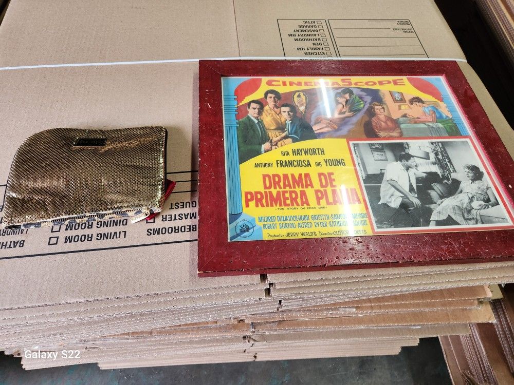 Vintage Picture And Purse 50 OBO