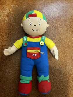 Rare Educational Calliou Doll