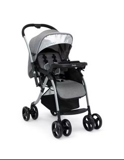New Other Delta Children Jeep Unlimited Reversible Handle Stroller W/ 7” Wheels