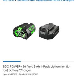 Ego 5.0 Ah Starter Kit