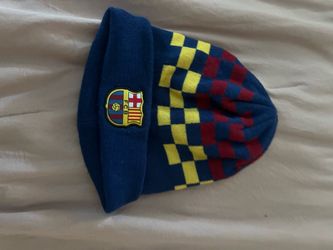 Fc Barcelona Beanie
