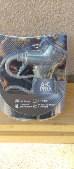 A/C Pro R-134A Professional Gauge & Hose