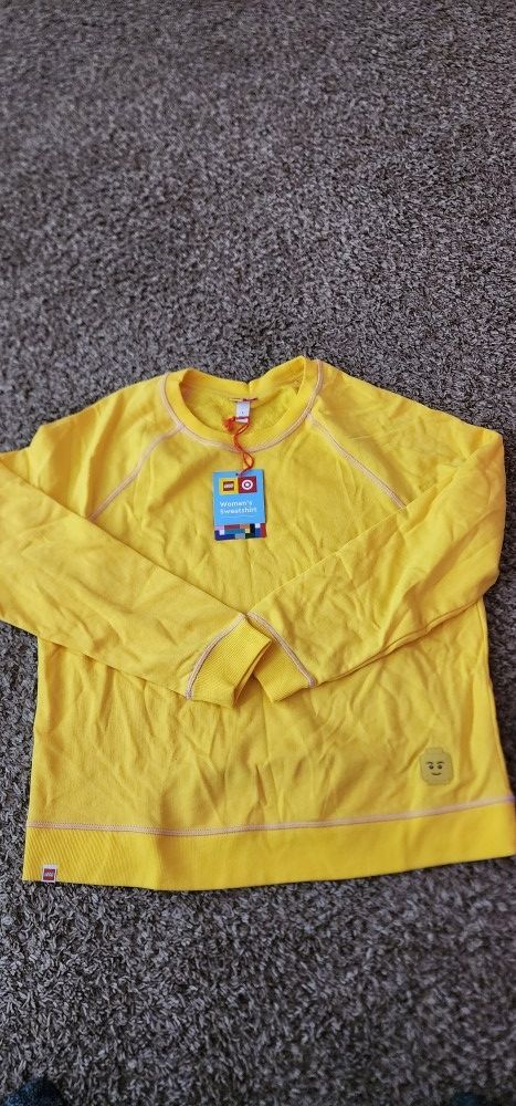 LEGO Sweatshirt Yellow Size Large Target Womens