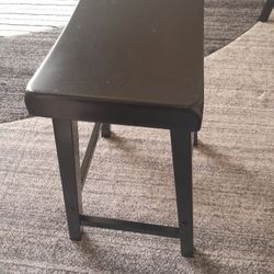 Set Of 2 Wood Saddle -seat Kitchen Counter 