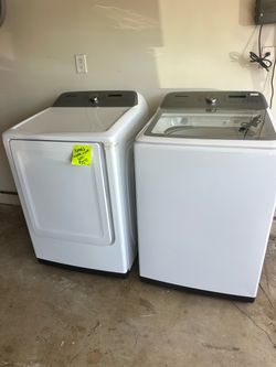 Samsung Washer and Dryer
