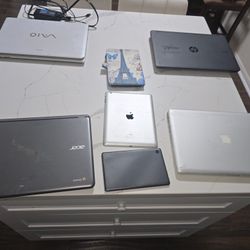 4 Computadoras Y 3 Tablet 