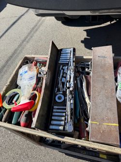 Body shop tools from retired mechanic