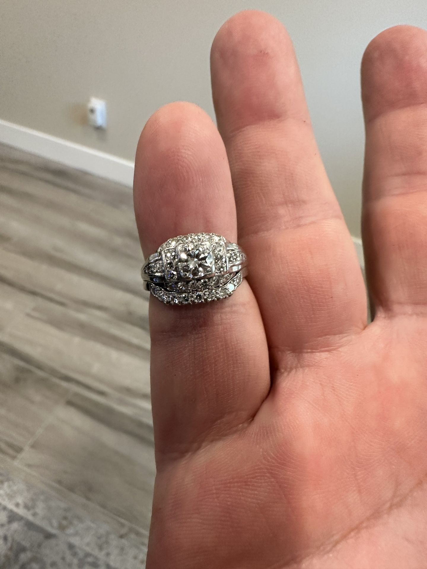 Art Deco Diamond Ring, Belgium