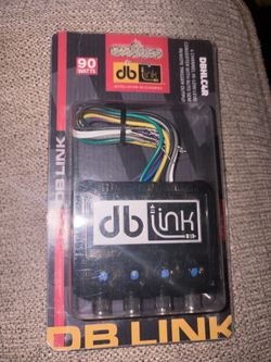 DB Link 4 Channel Hi-Low Level Converter 90 Watts High-Level Input Capacity