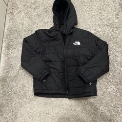NORTH FACE REVERSIBLE JACKET BOYS SIZE 8