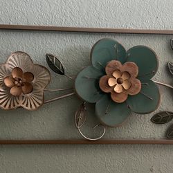 Cuadro De Flores 3D