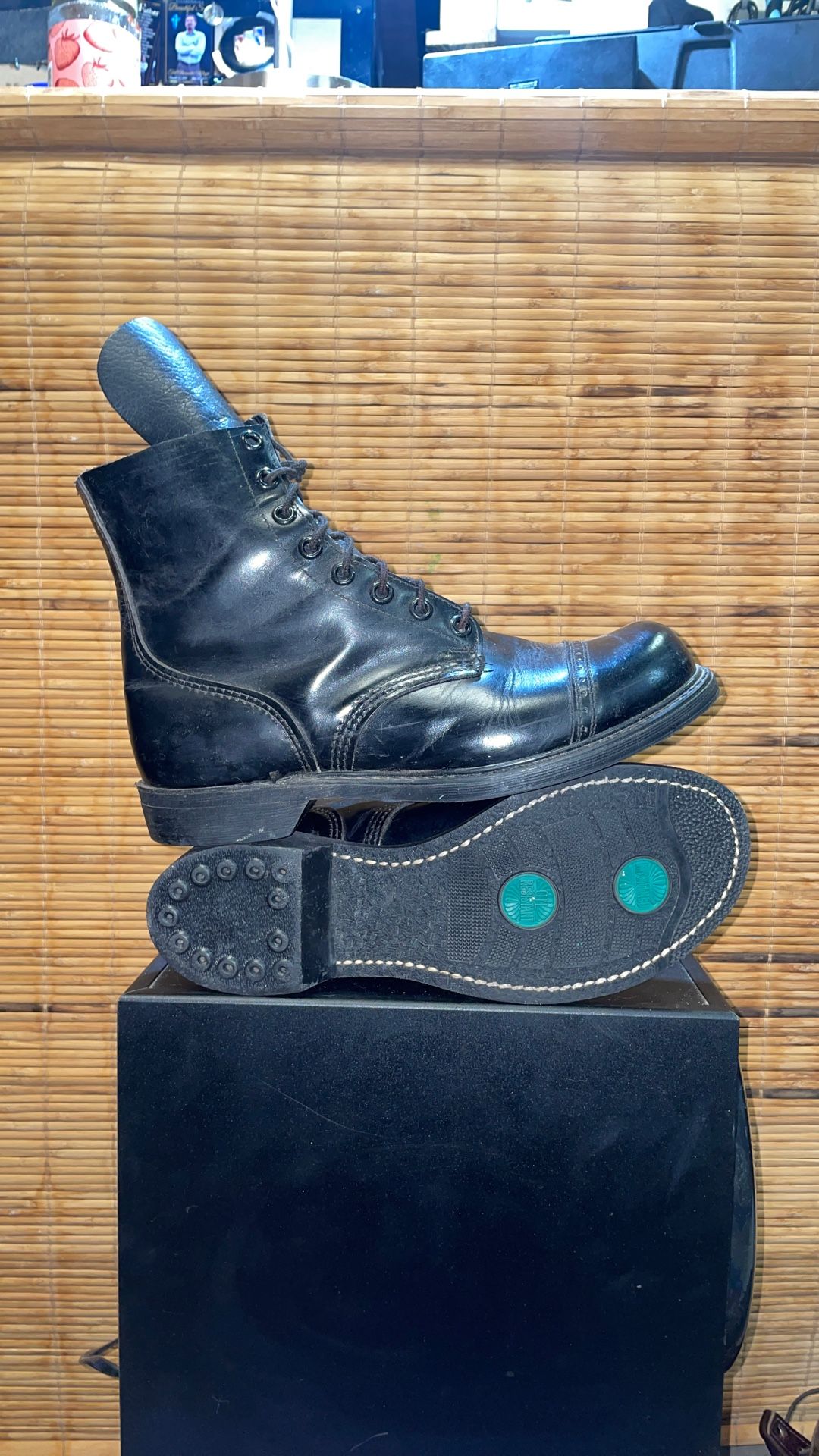 Black Boots Size 11