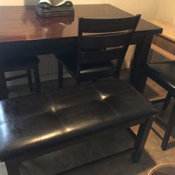 Comedor Alto Madera Sólida 