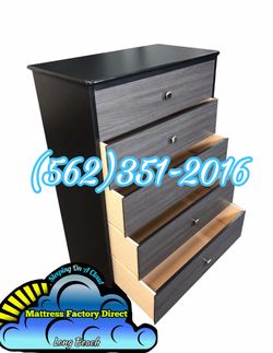 Black body with grey drawer dresser new chest cajonera Comoda mueble