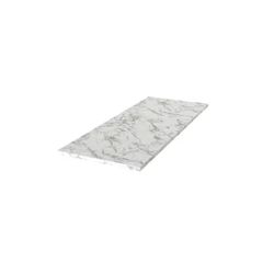 4 ft. L x 1-1/2in T Configurable Laminate Countertop in Matte Marmo Eracle with Square Edger 