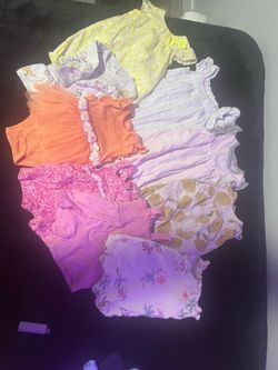 Size 0-3 month baby girl romper outfits