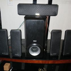 Subwoofer and Speakers 