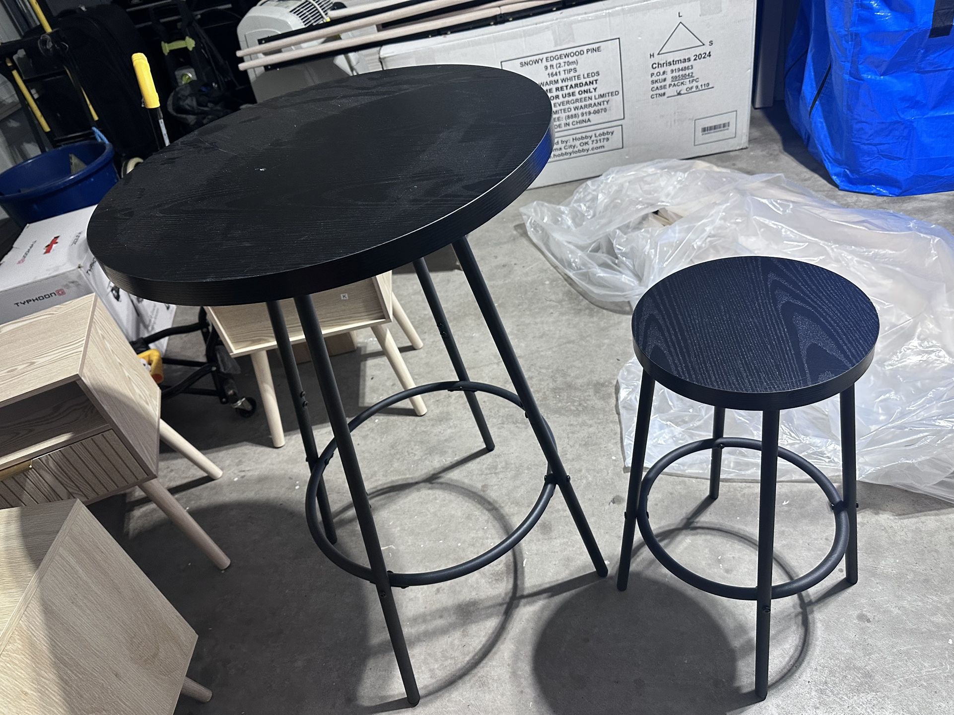 table and stool