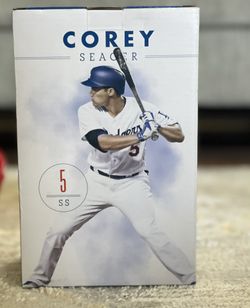 2016 Los Angeles Dodgers Corey Seager Bobblehead NIB Rookie Season