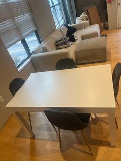 IKEA Extendable Dining Table and Chairs